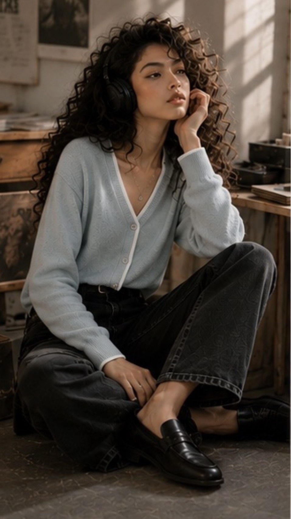 Lumi Soft Cardigan V-Neck